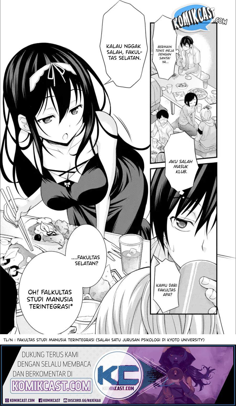 Kirei na Kurokami no Takashina-san (Mushoku) to Tsukiau Koto ni Natta Chapter 01.1 Gambar 13
