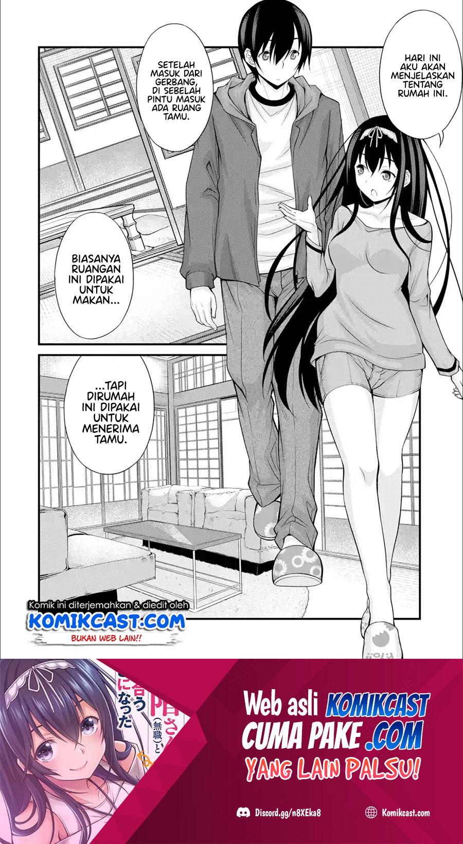 Kirei na Kurokami no Takashina-san (Mushoku) to Tsukiau Koto ni Natta Chapter 02.3 Gambar 2