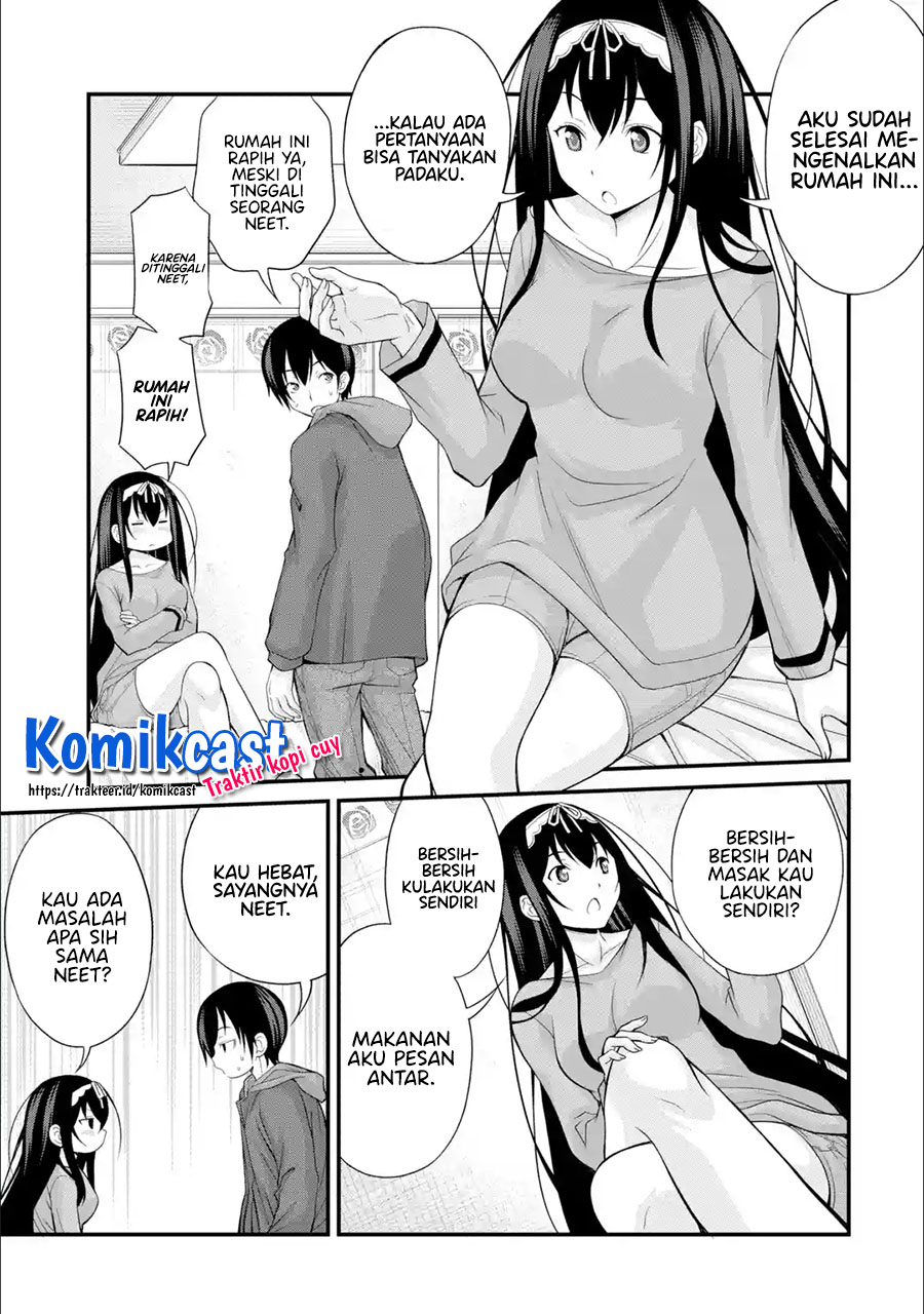Kirei na Kurokami no Takashina-san (Mushoku) to Tsukiau Koto ni Natta Chapter 02.3 Gambar 5