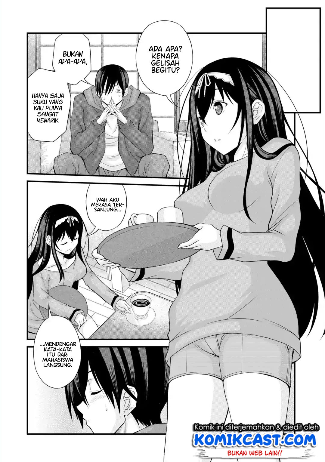 Kirei na Kurokami no Takashina-san (Mushoku) to Tsukiau Koto ni Natta Chapter 02.3 Gambar 10