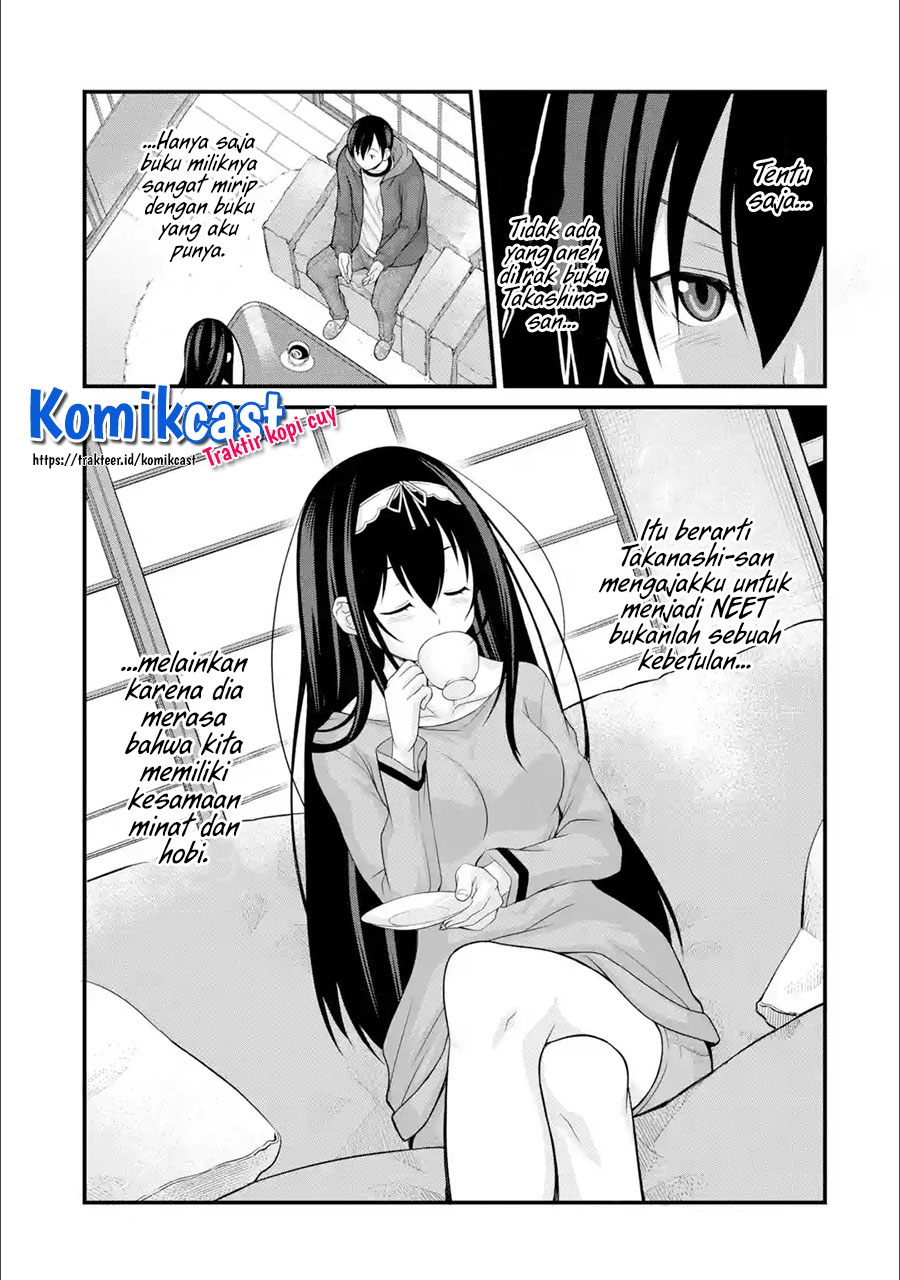 Kirei na Kurokami no Takashina-san (Mushoku) to Tsukiau Koto ni Natta Chapter 02.3 Gambar 11