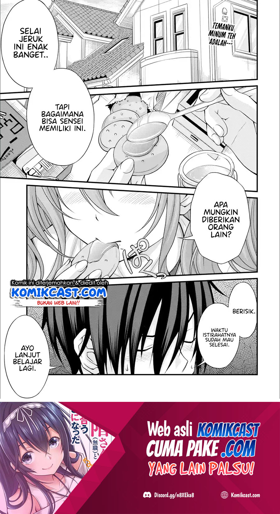 Kirei na Kurokami no Takashina-san (Mushoku) to Tsukiau Koto ni Natta Chapter 05.1 Gambar 2