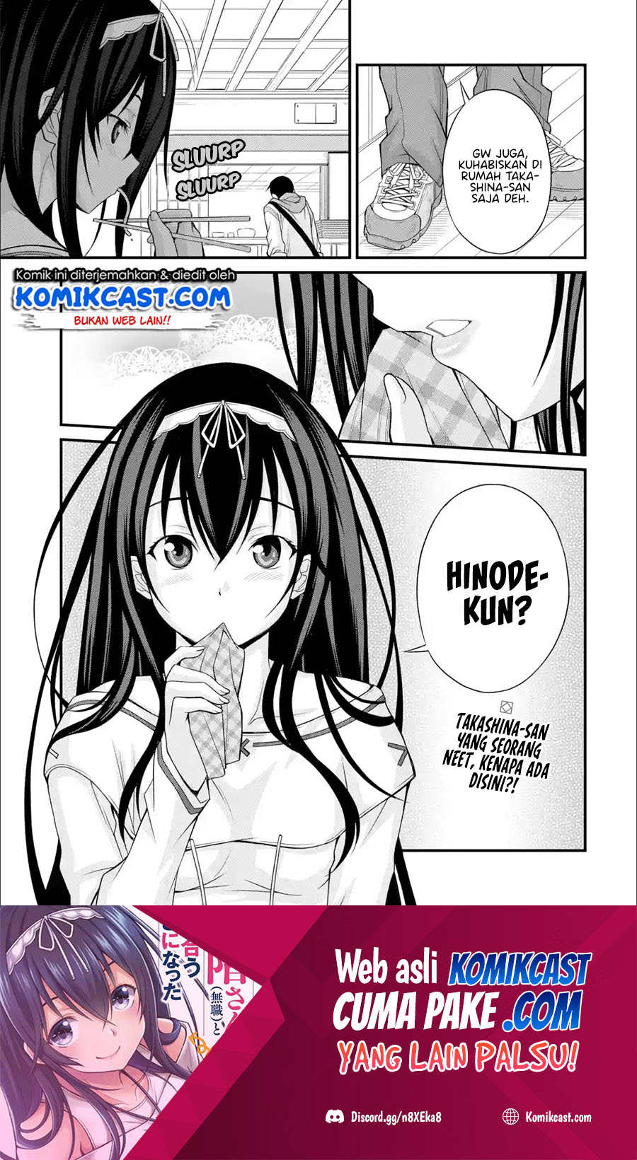 Kirei na Kurokami no Takashina-san (Mushoku) to Tsukiau Koto ni Natta Chapter 05.3 Gambar 8