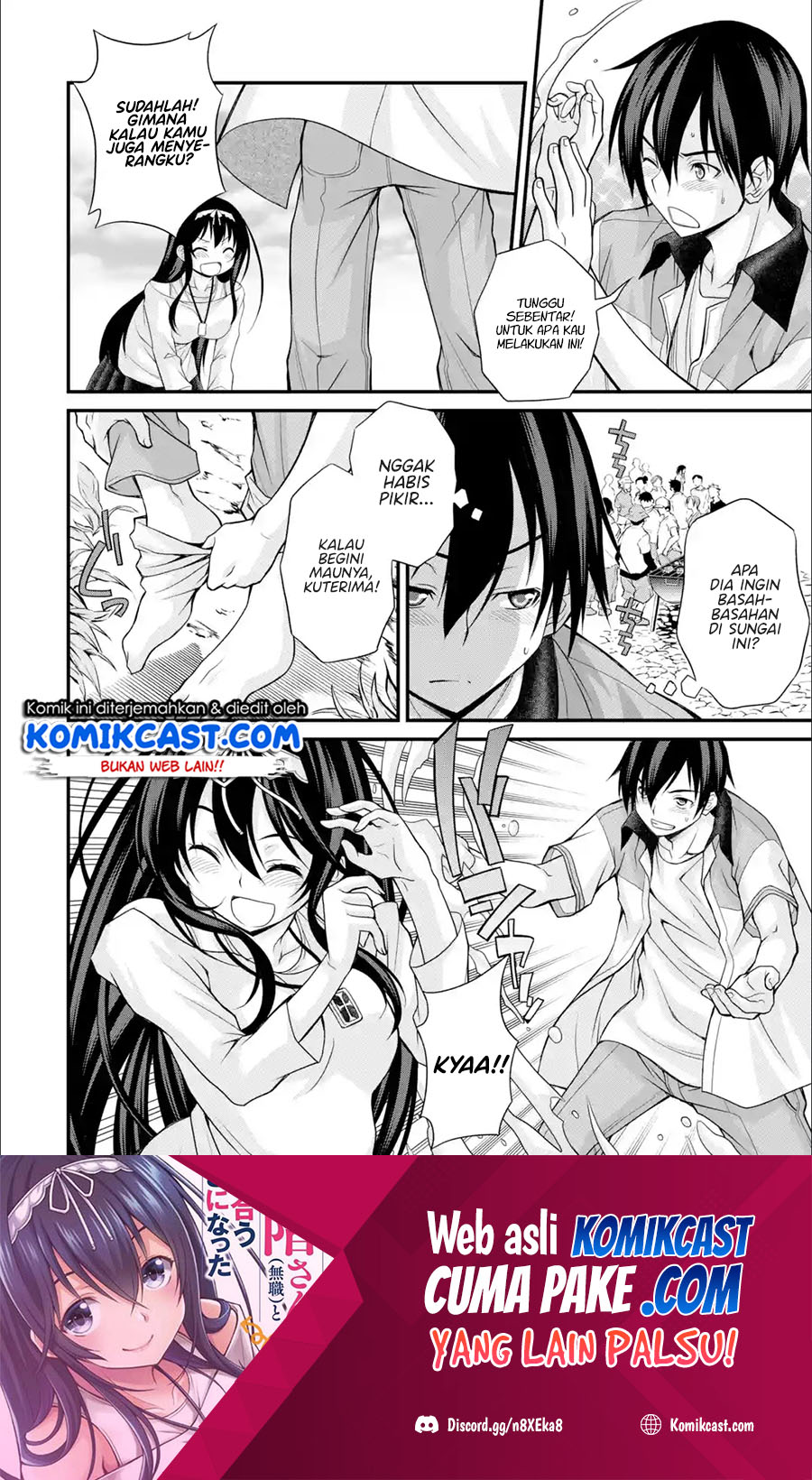 Kirei na Kurokami no Takashina-san (Mushoku) to Tsukiau Koto ni Natta Chapter 07.2 Gambar 2