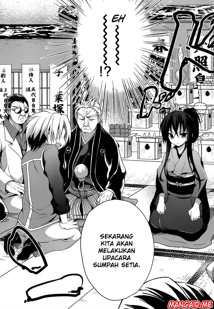 Kiryuin Kaya Chi o Suwareru dake no Kantan na Oshigoto Chapter 03 Gambar 9