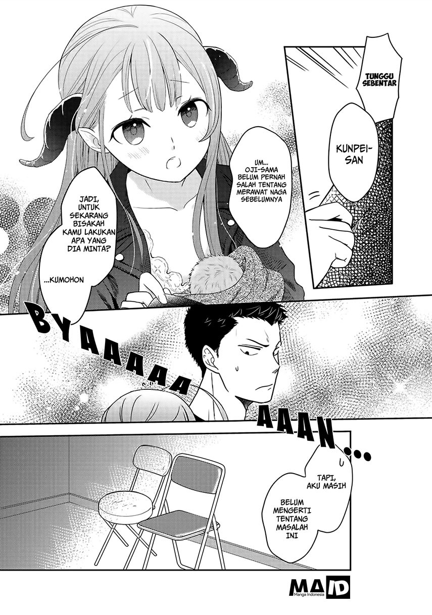 Kitaku Tochuu de Yome to Musume ga Dekita n dakedo, Dragon datta. Chapter 02 Gambar 24