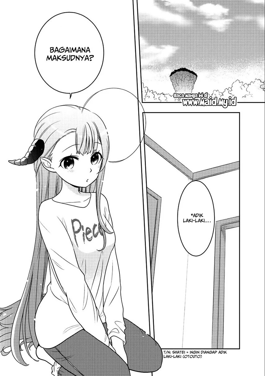 Kitaku Tochuu de Yome to Musume ga Dekita n dakedo, Dragon datta. Chapter 10.2 Gambar 16