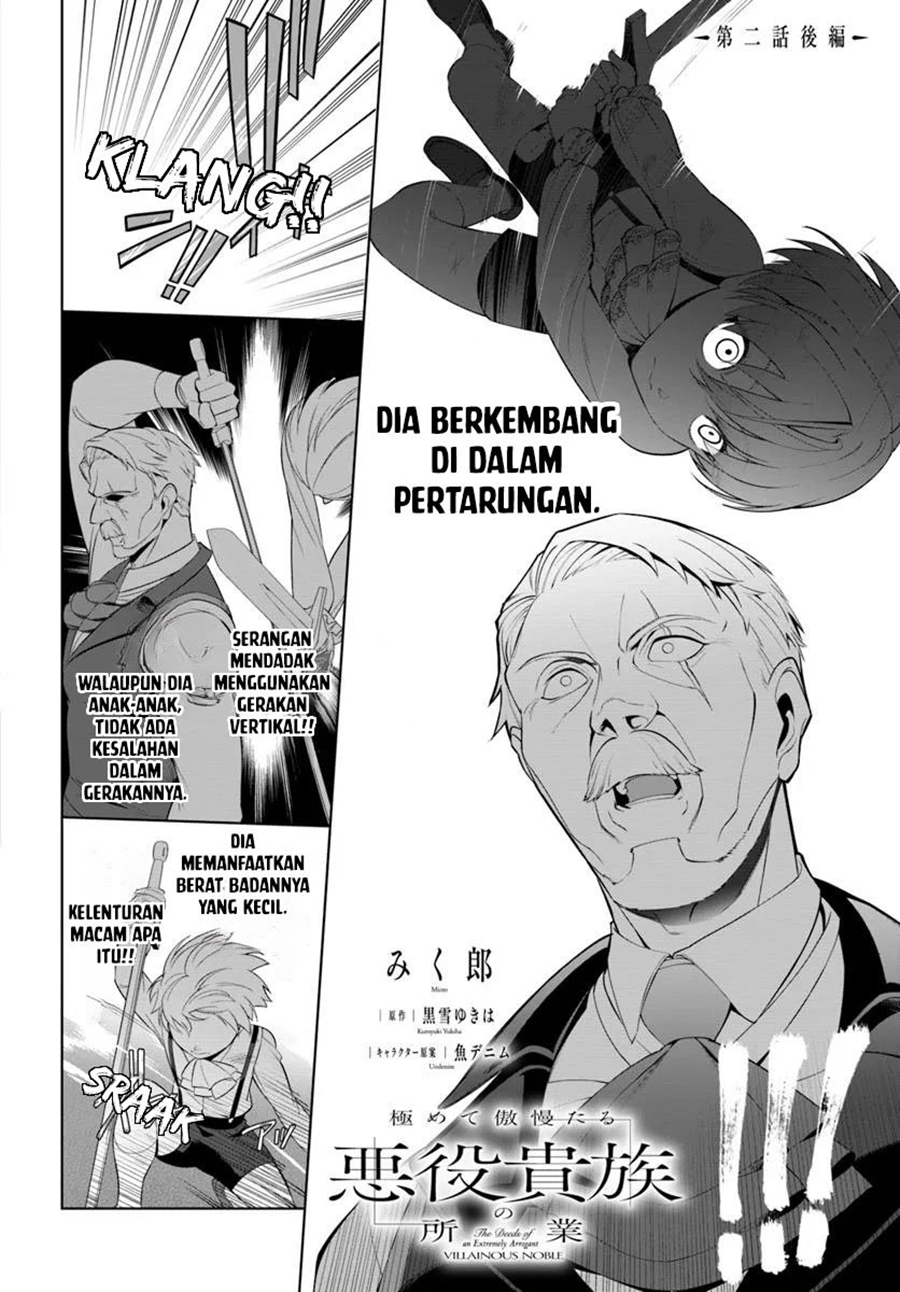Kiwamete Goumantaru Akuyaku Kizoku no Shogyou Chapter 02 Gambar 18