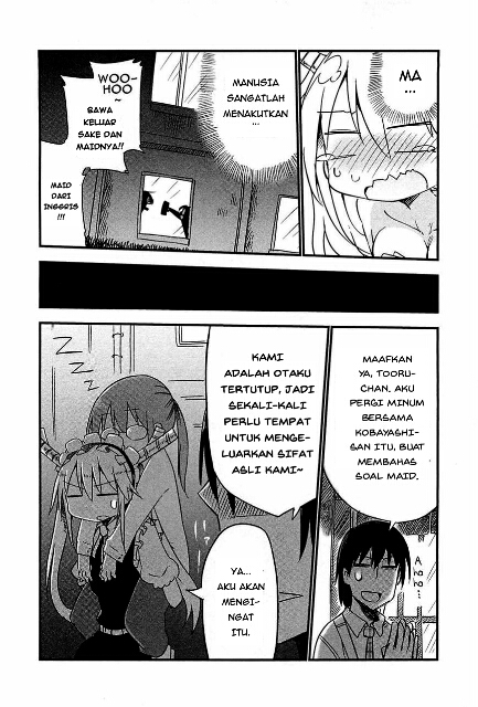 Kobayashi-san Chi no Maid Dragon Chapter 04 Gambar 11