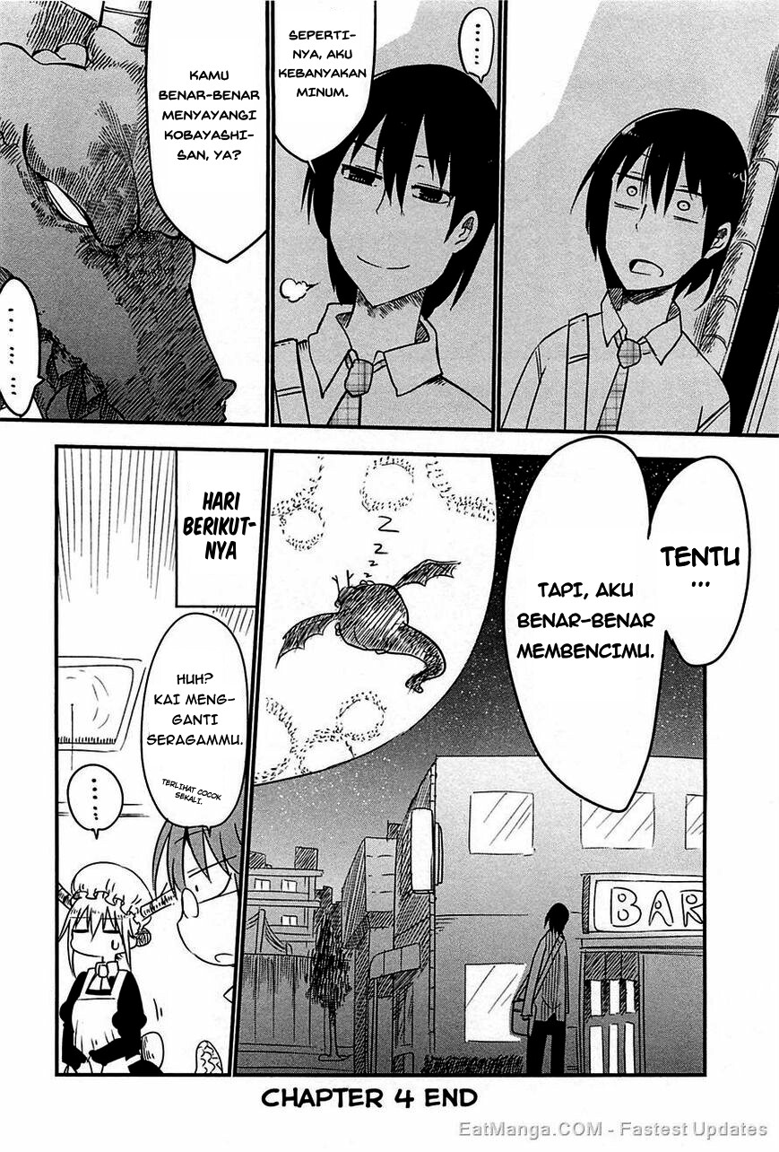 Kobayashi-san Chi no Maid Dragon Chapter 04 Gambar 13