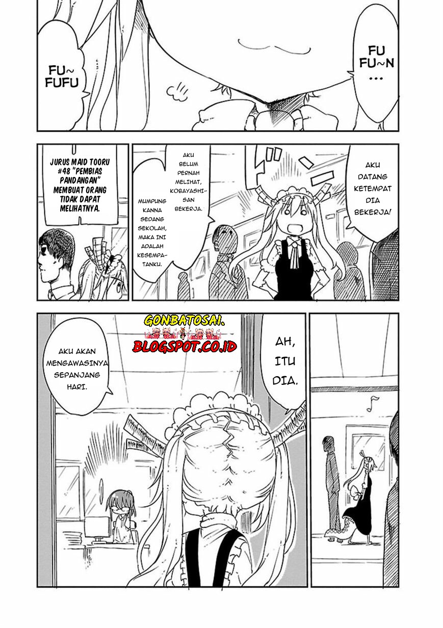Kobayashi-san Chi no Maid Dragon Chapter 14 Gambar 4