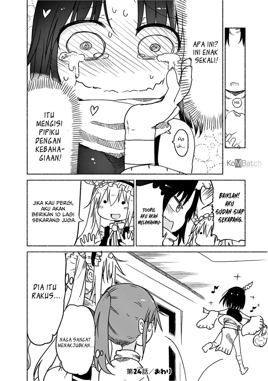 Kobayashi-san Chi no Maid Dragon Chapter 24 Gambar 14