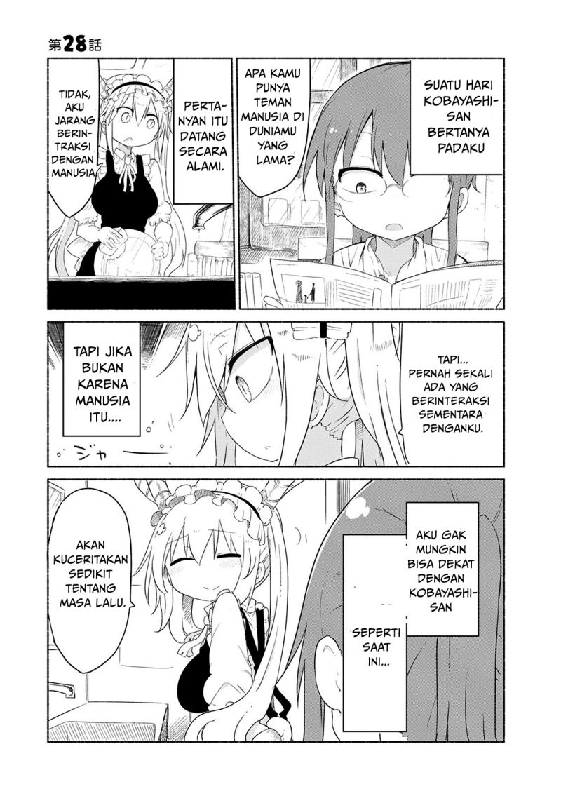 Kobayashi-san Chi no Maid Dragon Chapter 28 Gambar 2