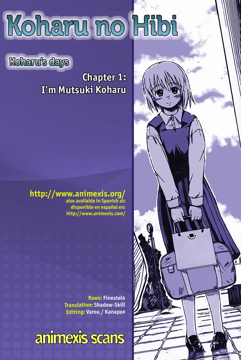 Koharu no Hibi Chapter 01 Gambar 33
