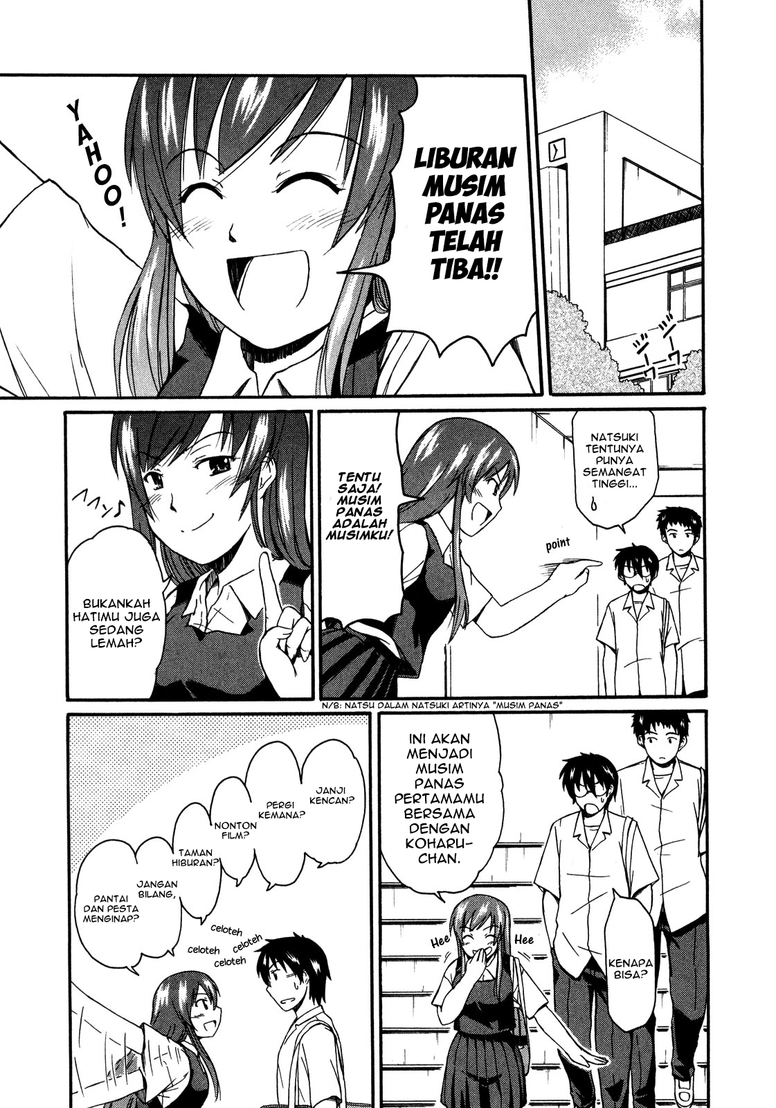 Koharu no Hibi Chapter 09 Gambar 10