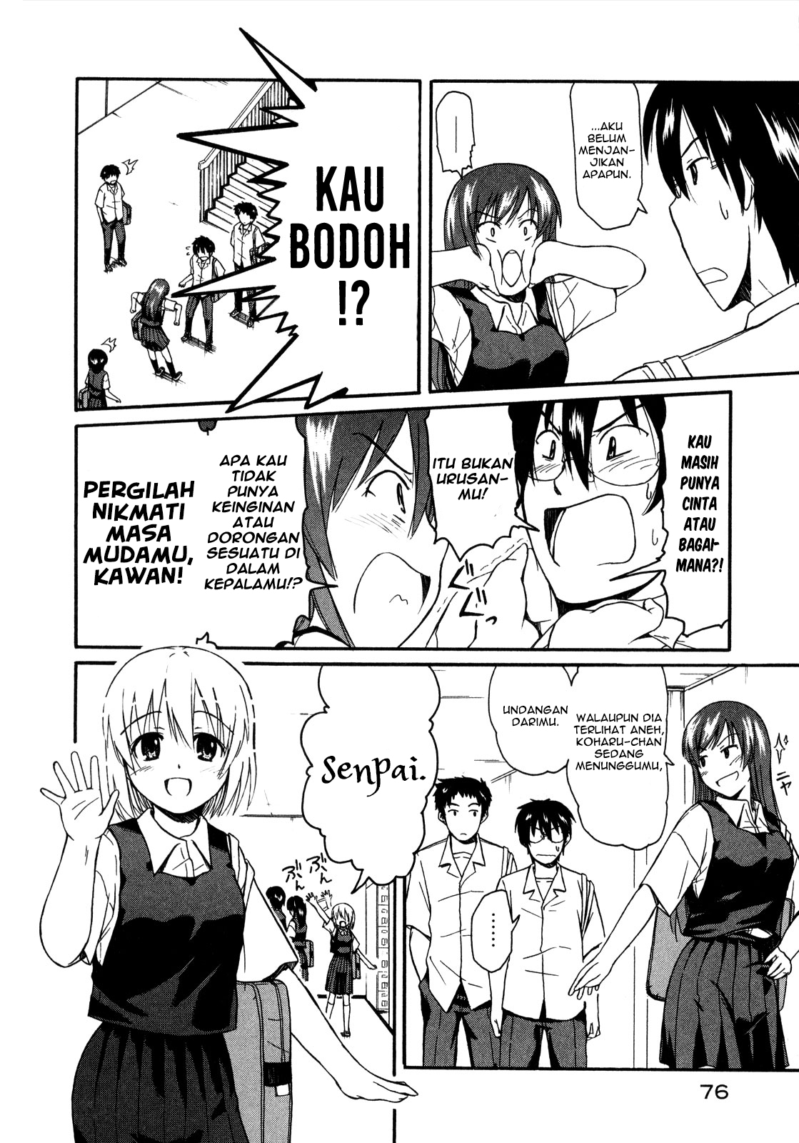 Koharu no Hibi Chapter 09 Gambar 11