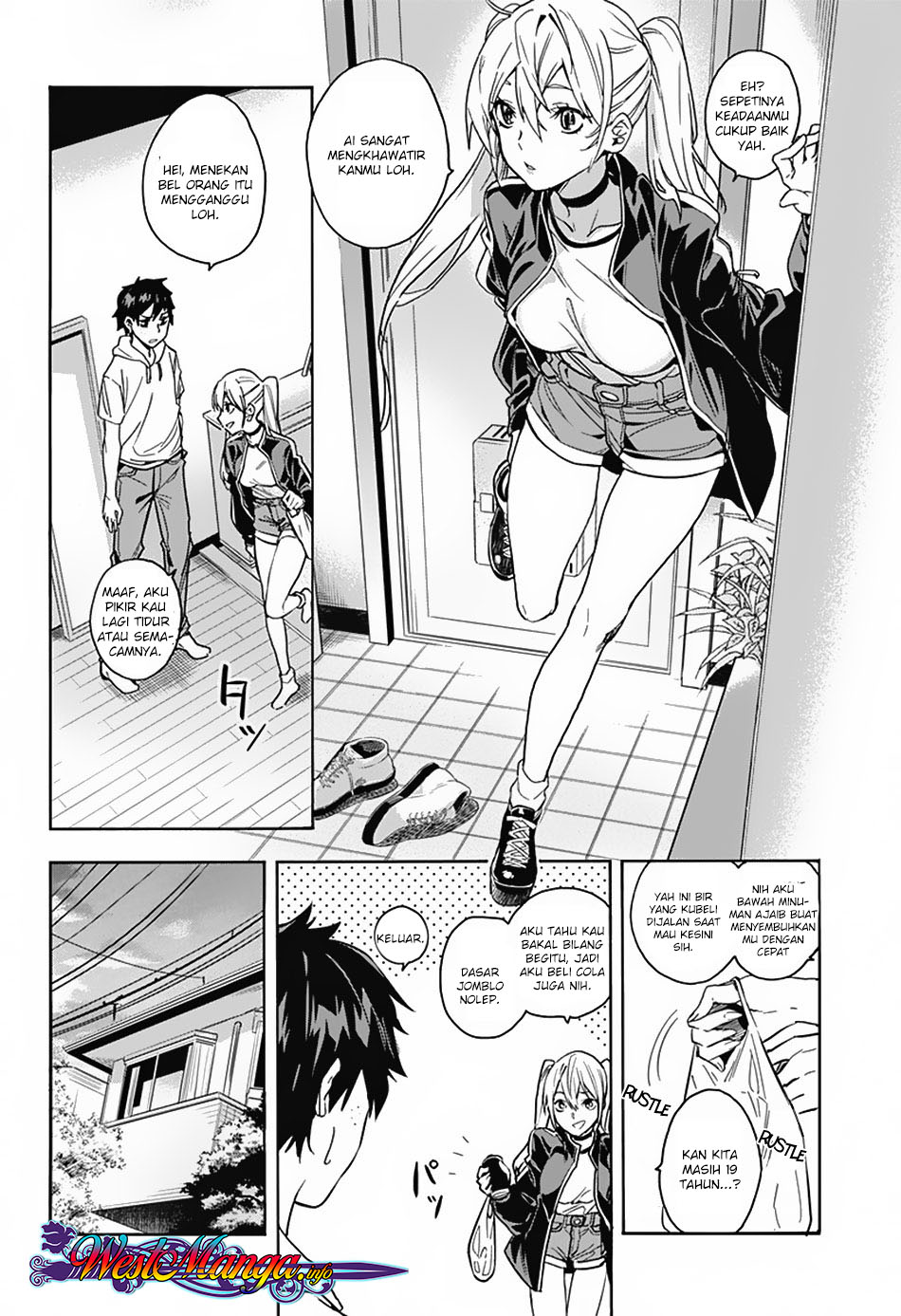 Koi Goku no Toshi Chapter 01.2 Gambar 15