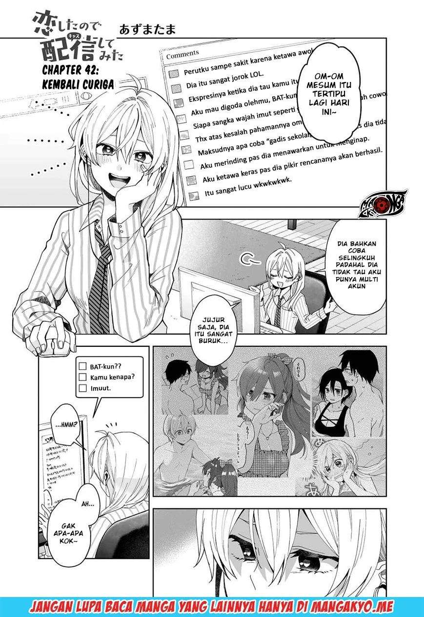 Koi Shita no de, Haishin Shite Mita Chapter 42 Gambar 2