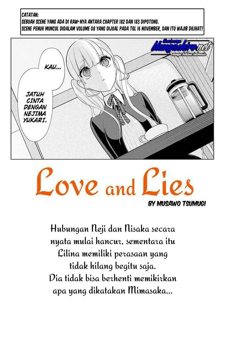 Koi to Uso Chapter 183 Gambar 2