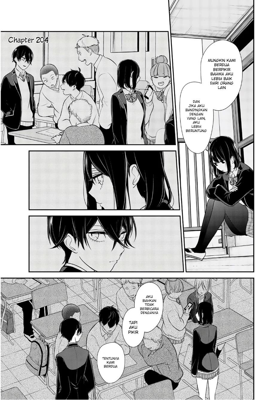 Koi to Uso Chapter 204 Gambar 2