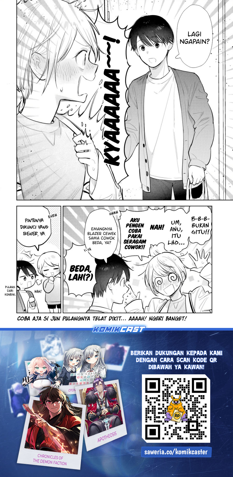 Koi wa Futago de Warikirenai Chapter 16 Gambar 9