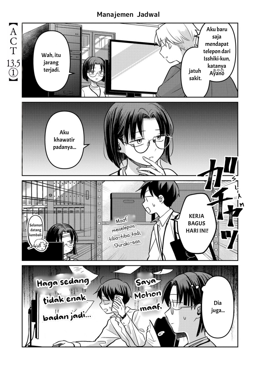 Koibumi to 13-sai no Joyuu Chapter 13.5 Gambar 1