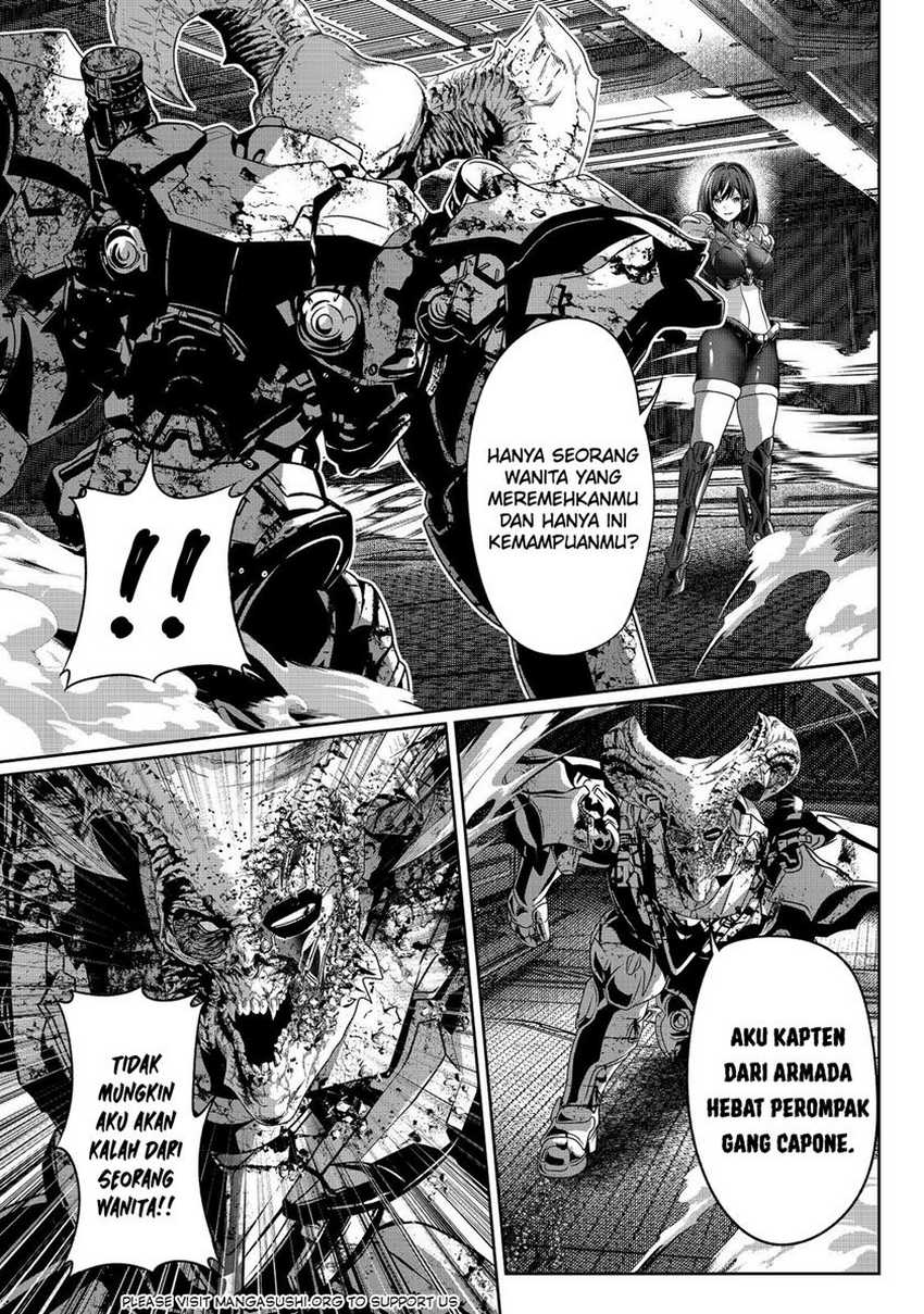 “Koko wa Makasete Sakini Ike!” wo shitai Shinitagari no Nozomanu Uchuu Gekokujou Chapter 05 Gambar 28