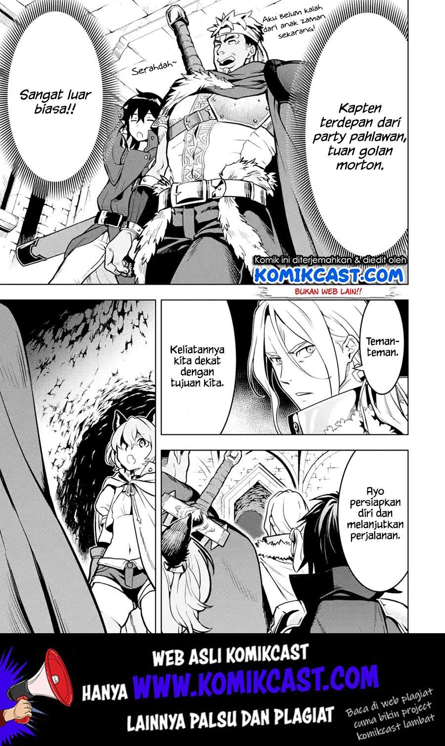 Koko wa Ore ni Makasete Saki ni Ike to Itte kara 10 Nen ga Tattara Densetsu ni Natteita. Chapter 08.4 Gambar 11