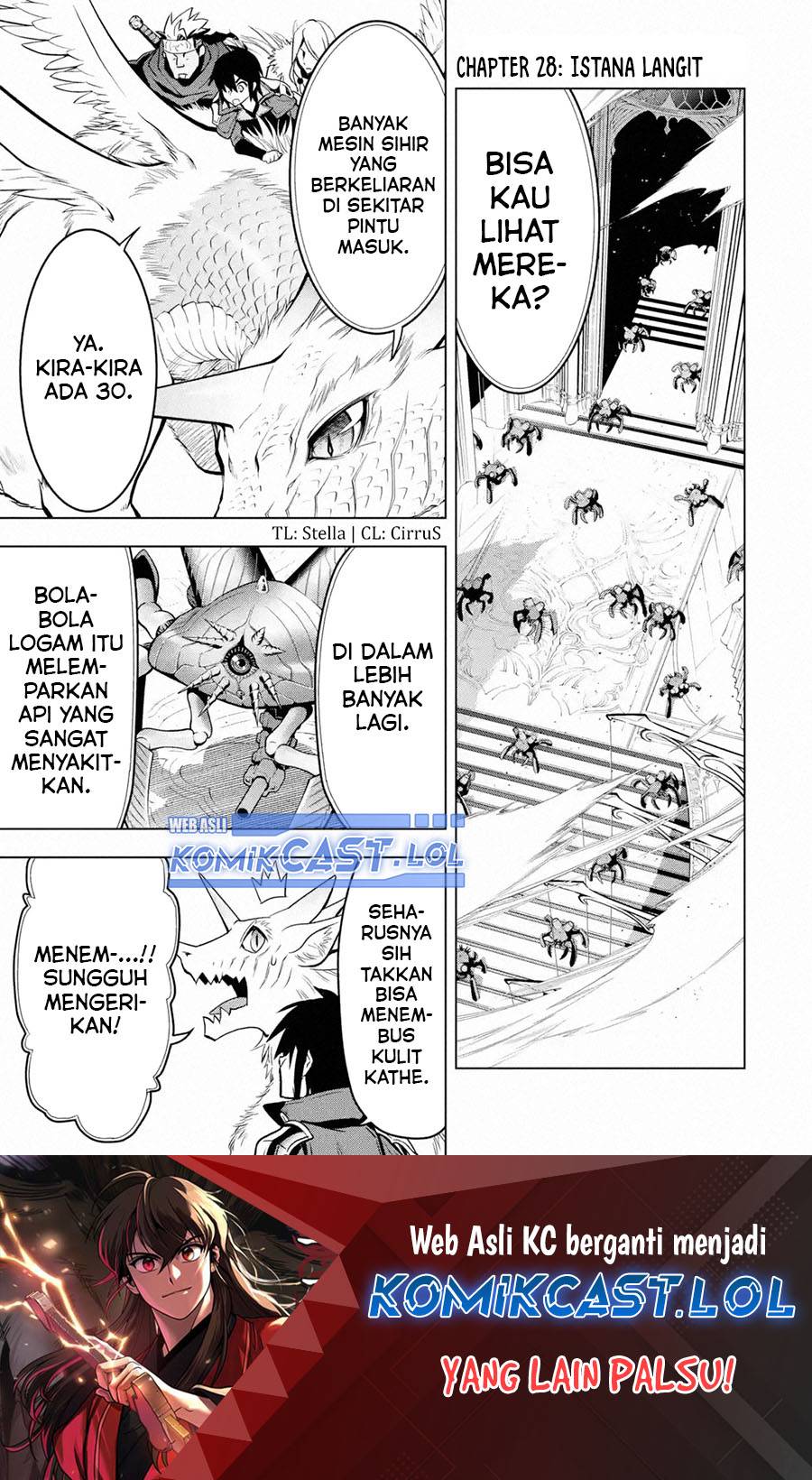 Koko wa Ore ni Makasete Saki ni Ike to Itte kara 10 Nen ga Tattara Densetsu ni Natteita. Chapter 28 Gambar 2