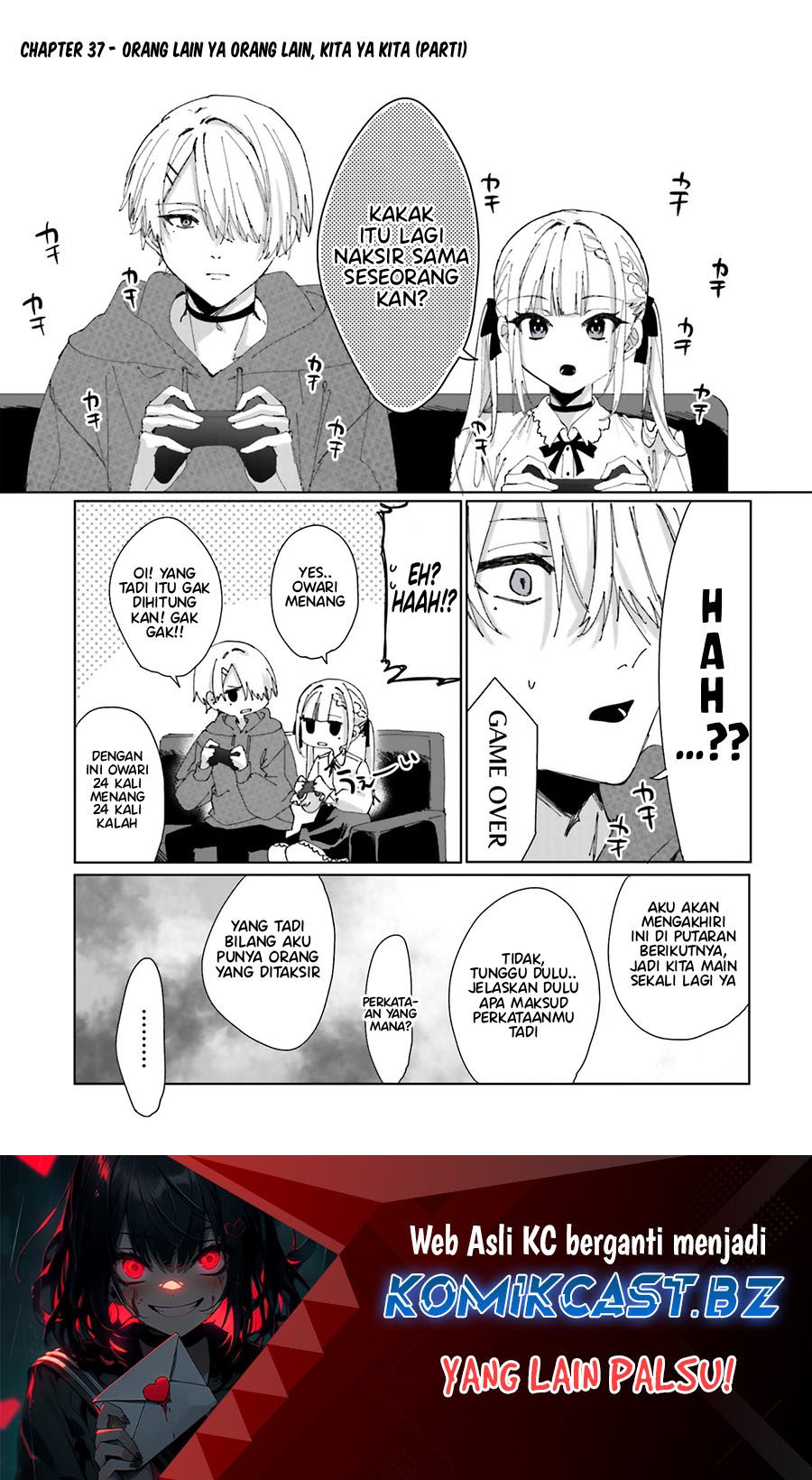 Kokoro Irozuku Koi ga Shitai Chapter 37 Gambar 2