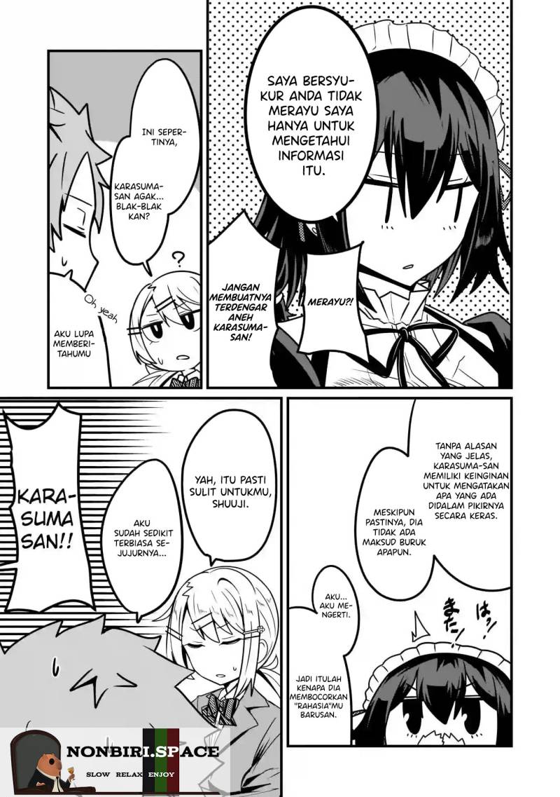 Kokoro no Koe ga Moreyasui Maid-san Chapter 04 Gambar 5
