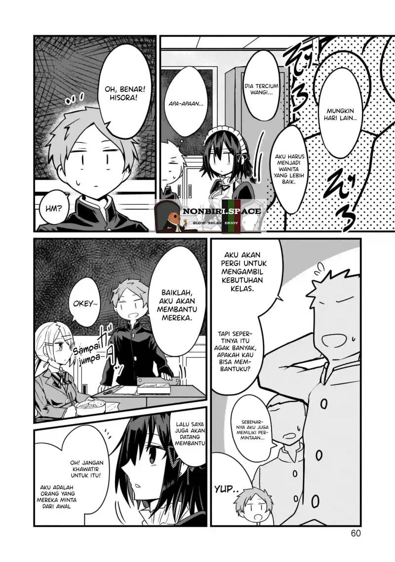 Kokoro no Koe ga Moreyasui Maid-san Chapter 04 Gambar 8