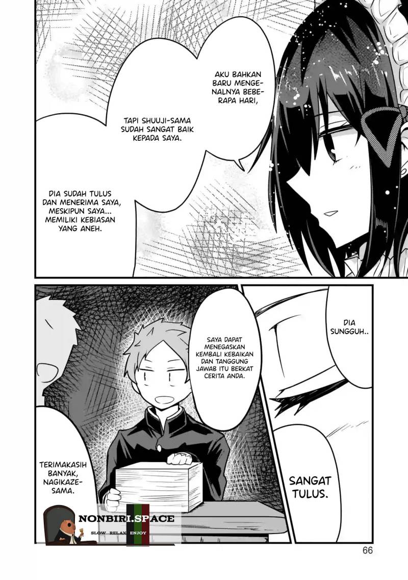 Kokoro no Koe ga Moreyasui Maid-san Chapter 04 Gambar 14