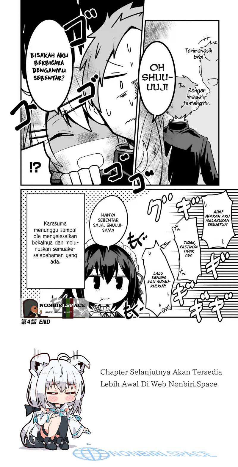 Kokoro no Koe ga Moreyasui Maid-san Chapter 04 Gambar 16
