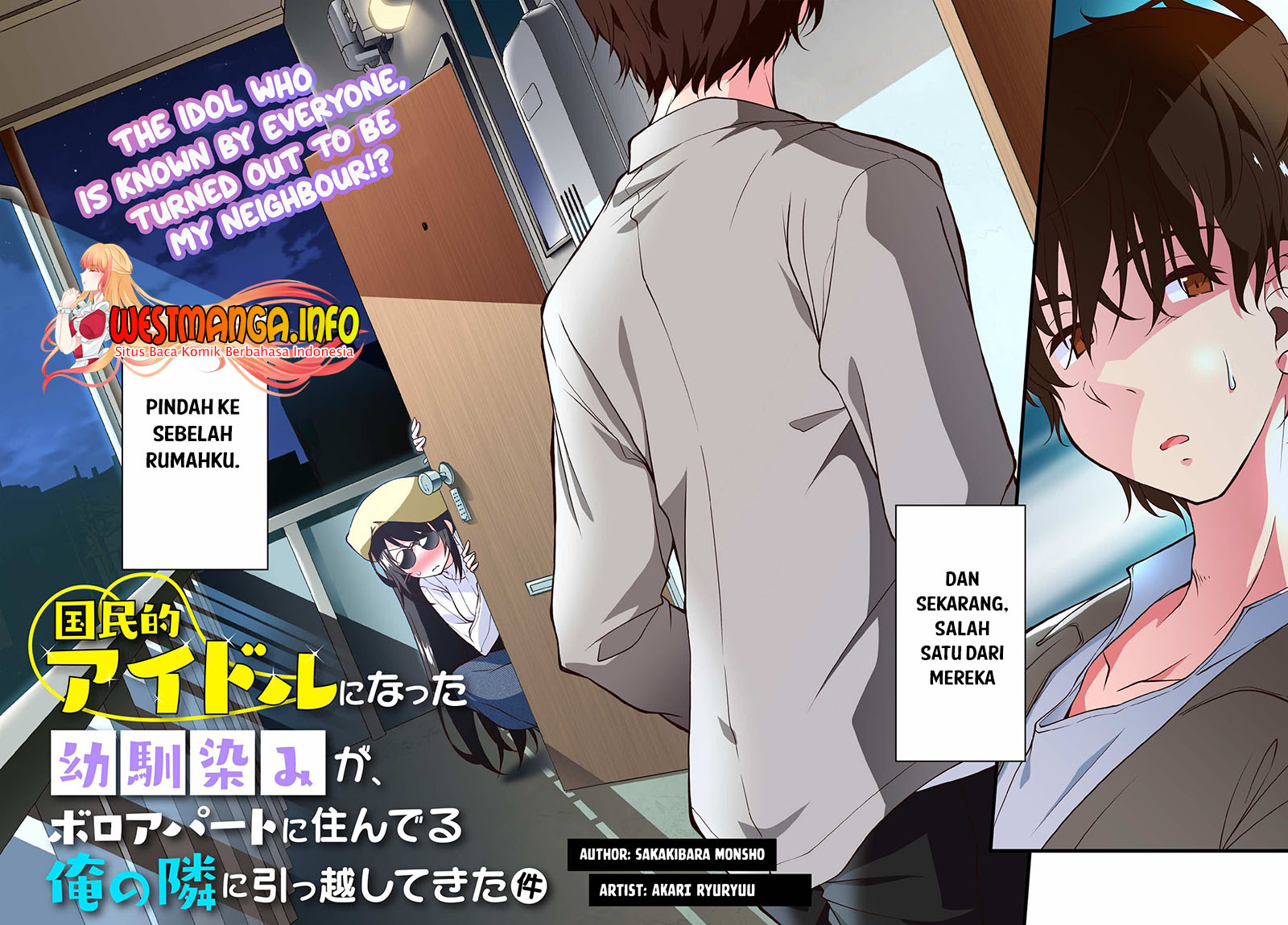 Kokuminteki Idol ni natta Osananajimi ga, Boro Apartment ni Sunderu Ore no Tonari ni Hikkoshite Kita Ken Chapter 01 Gambar 4