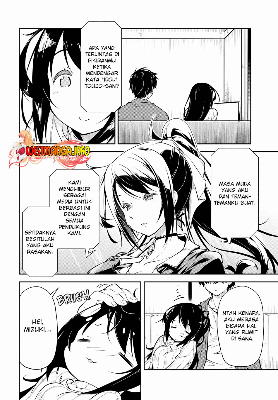 Kokuminteki Idol ni natta Osananajimi ga, Boro Apartment ni Sunderu Ore no Tonari ni Hikkoshite Kita Ken Chapter 01 Gambar 35