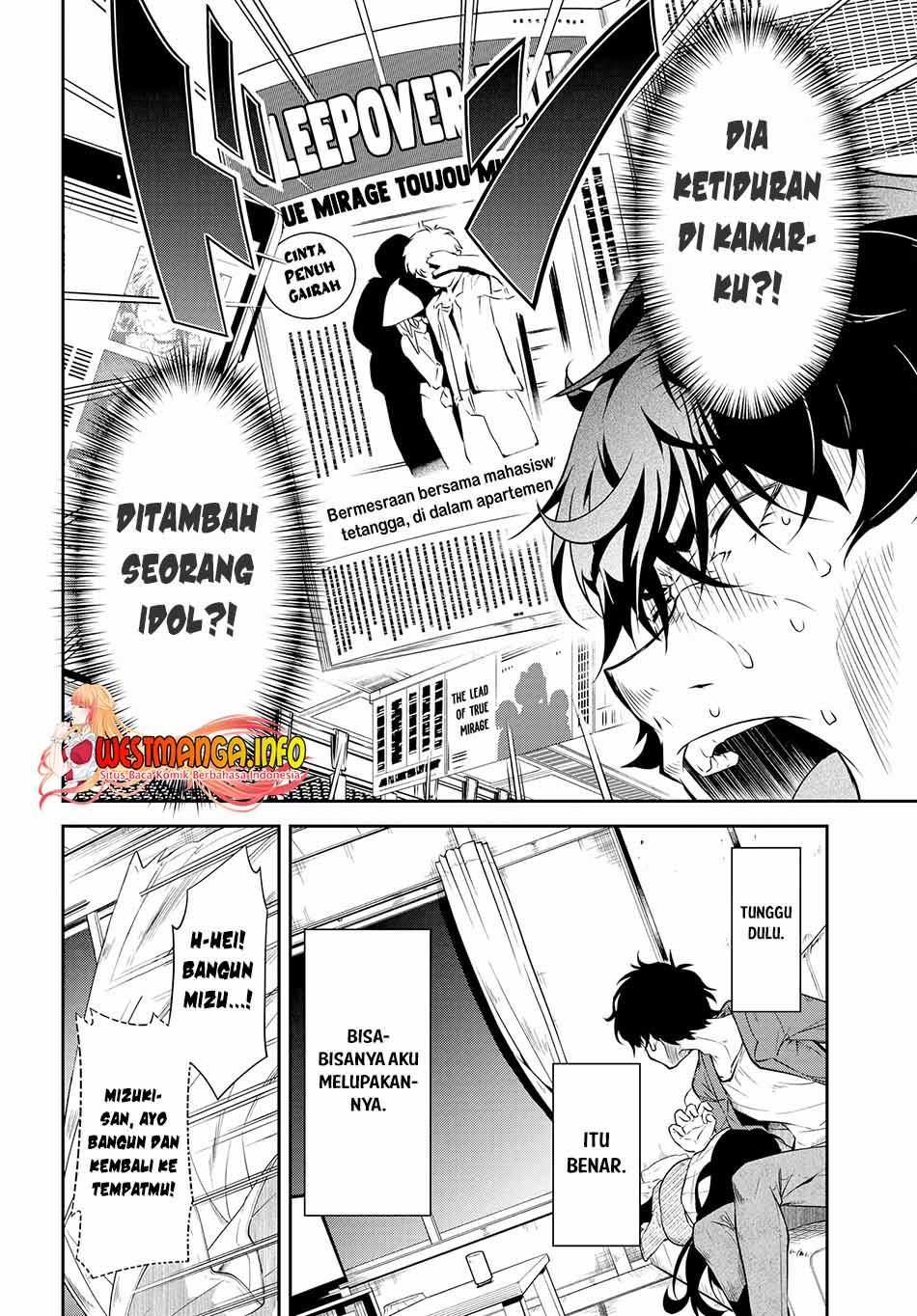 Kokuminteki Idol ni natta Osananajimi ga, Boro Apartment ni Sunderu Ore no Tonari ni Hikkoshite Kita Ken Chapter 01 Gambar 39