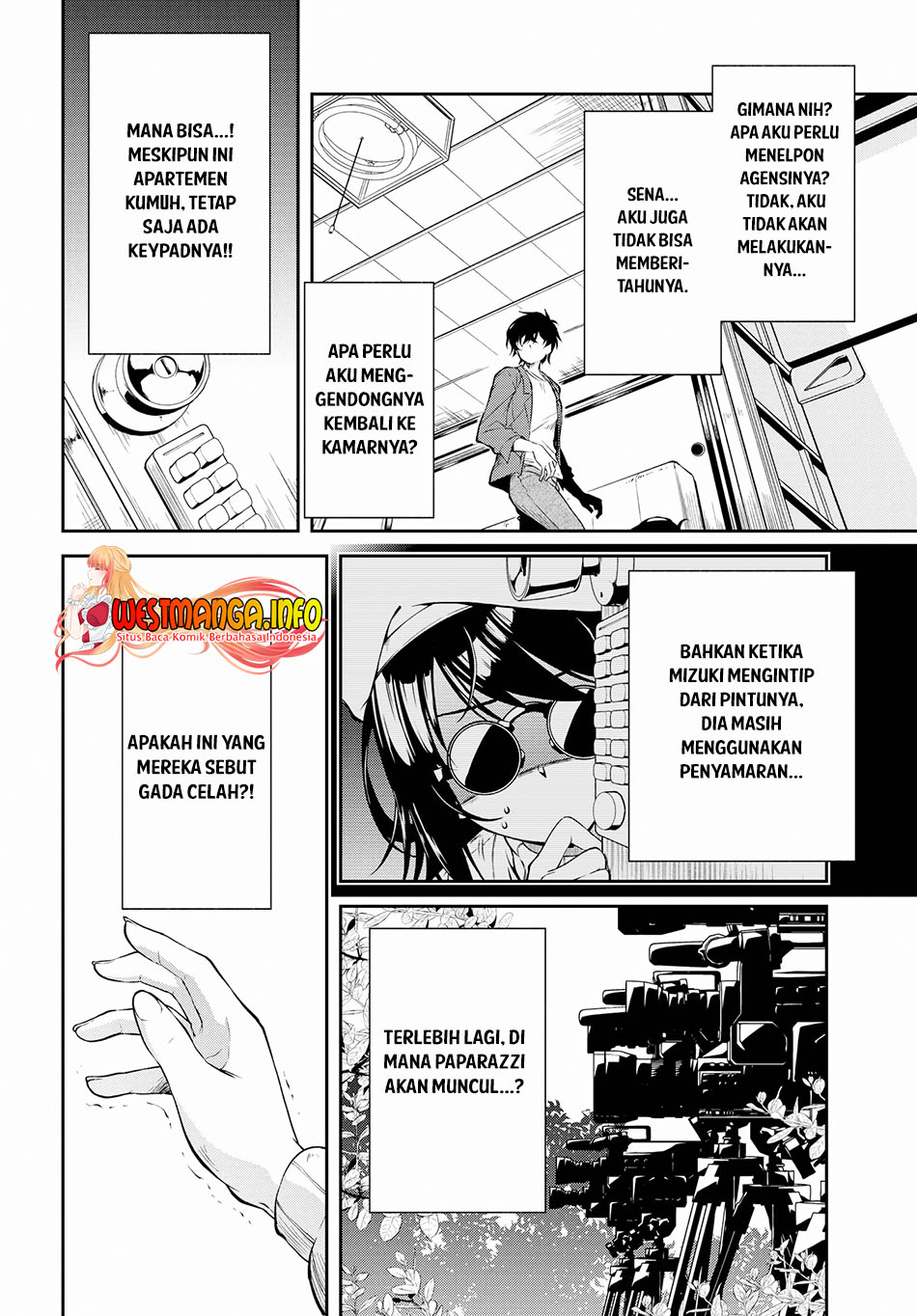 Kokuminteki Idol ni natta Osananajimi ga, Boro Apartment ni Sunderu Ore no Tonari ni Hikkoshite Kita Ken Chapter 01 Gambar 41
