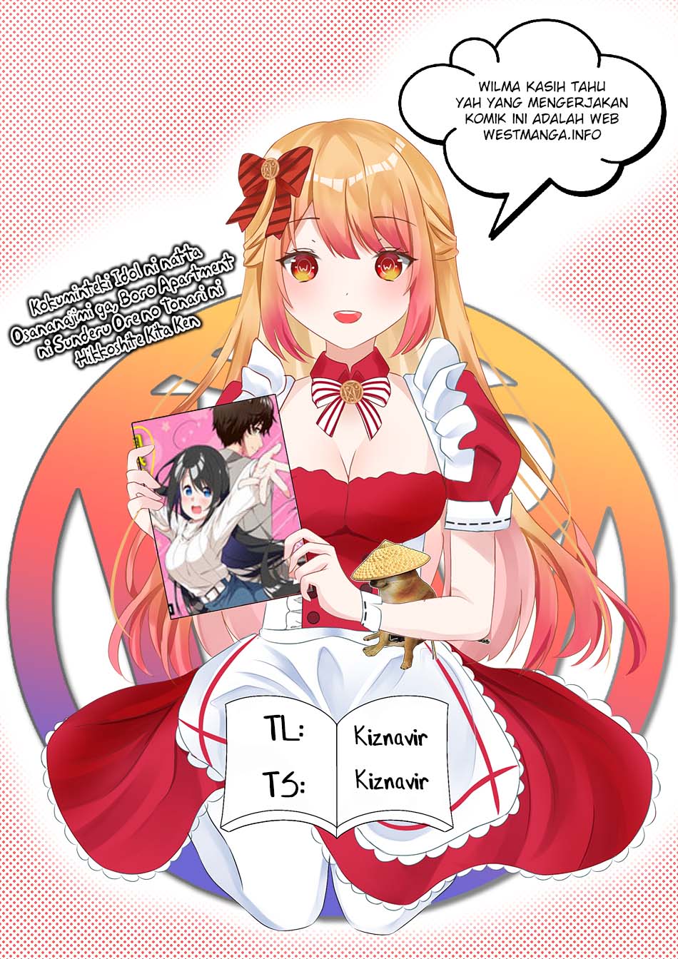 Kokuminteki Idol ni natta Osananajimi ga, Boro Apartment ni Sunderu Ore no Tonari ni Hikkoshite Kita Ken Chapter 02.1 Gambar 1