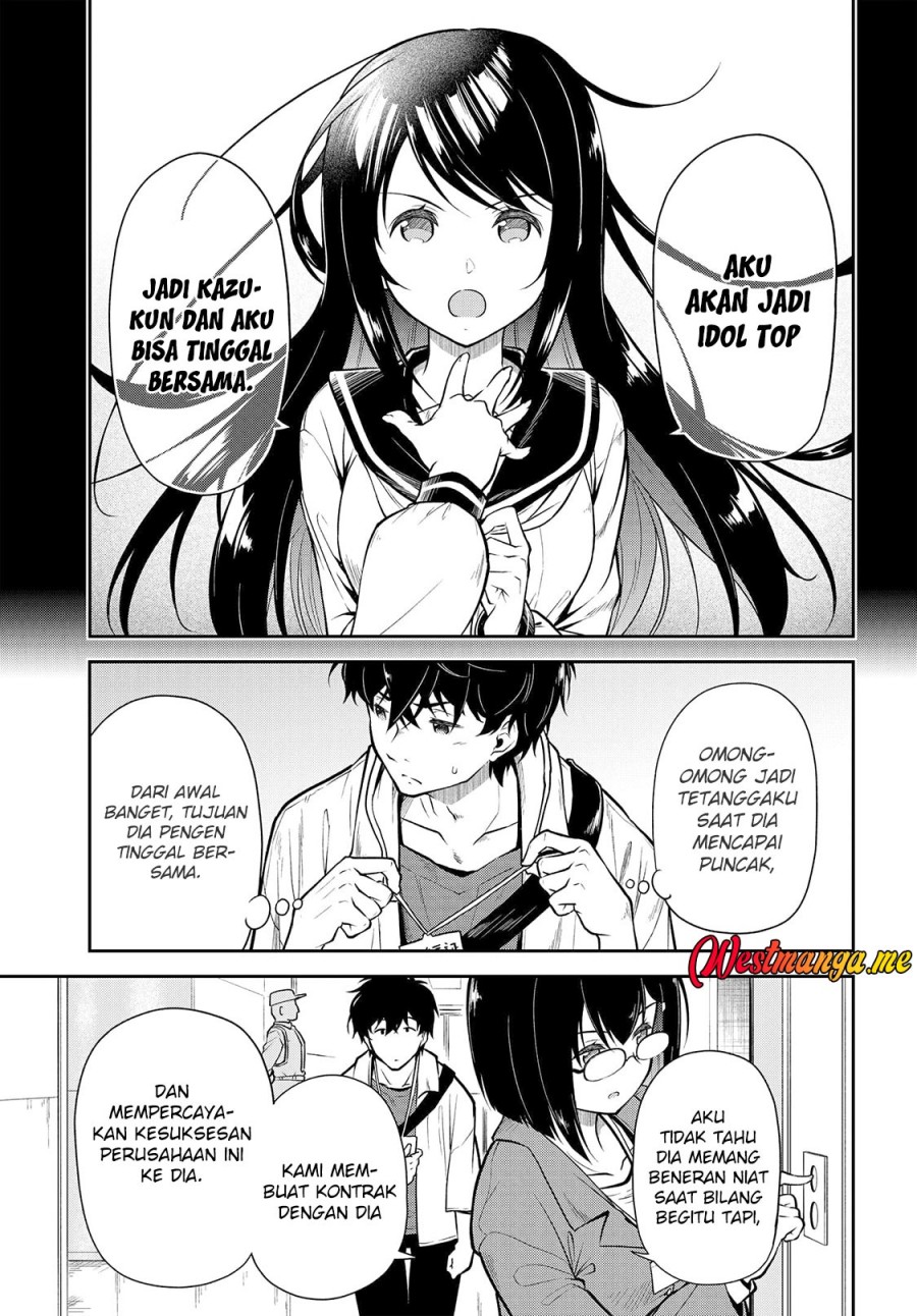 Kokuminteki Idol ni natta Osananajimi ga, Boro Apartment ni Sunderu Ore no Tonari ni Hikkoshite Kita Ken Chapter 05 Gambar 11