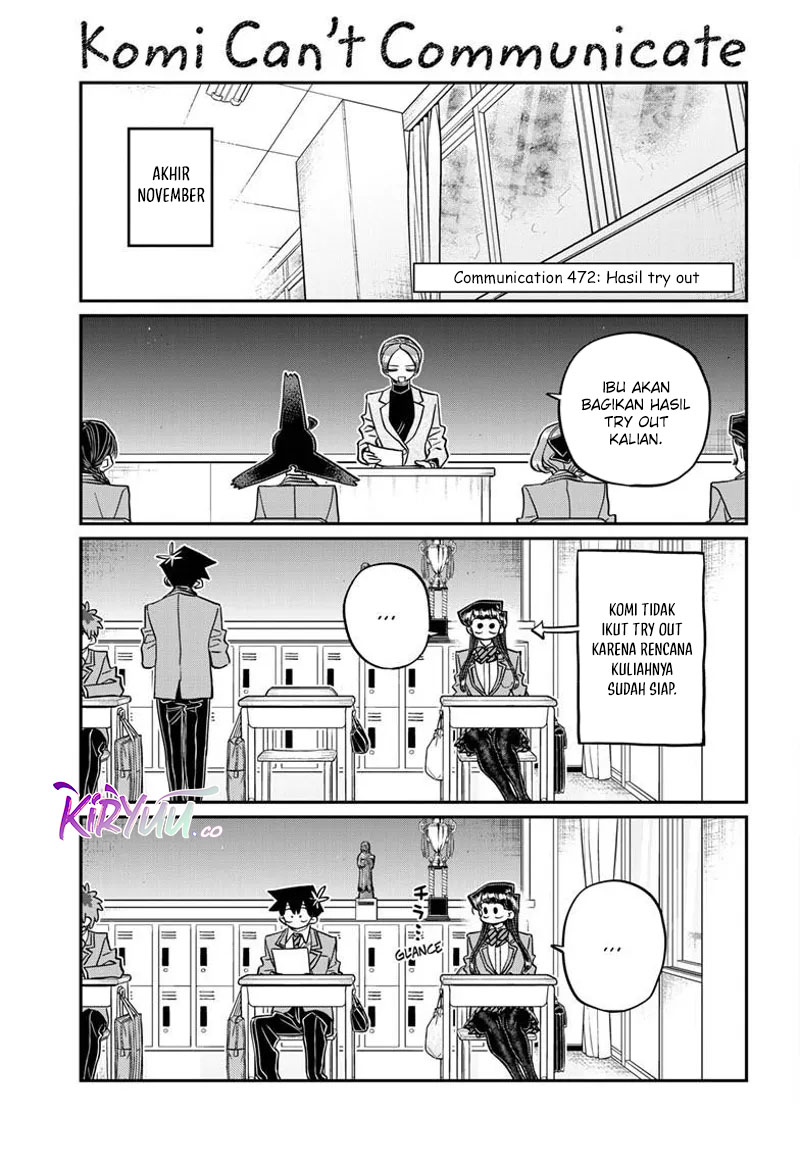 Komi san wa Komyushou Desu Chapter 472 Gambar 2