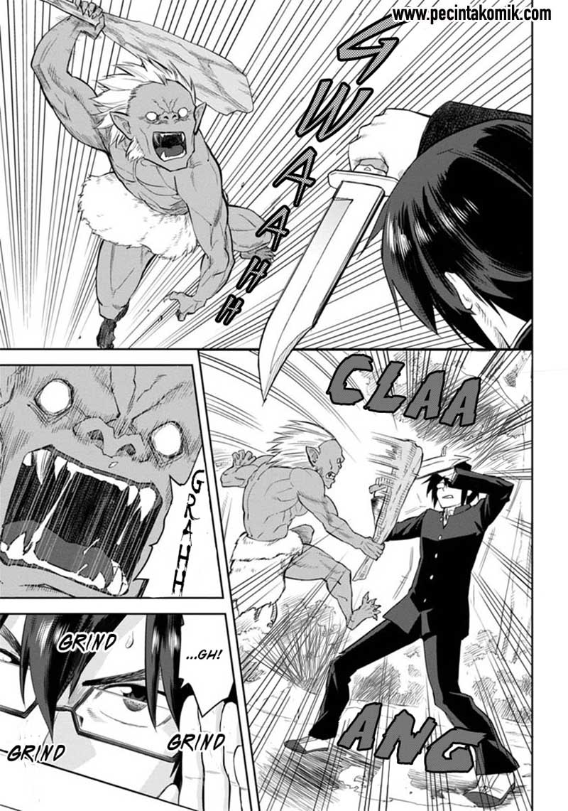 Konjiki no Moji Tsukai Chapter 03 Gambar 10