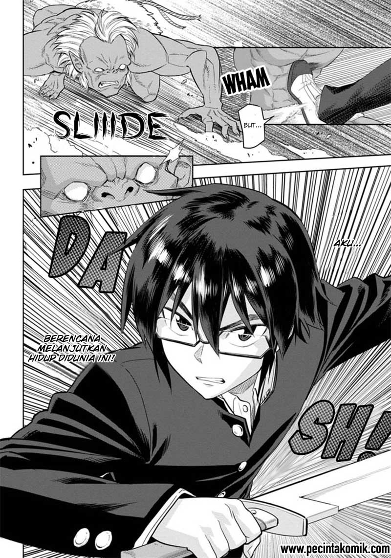 Konjiki no Moji Tsukai Chapter 03 Gambar 11