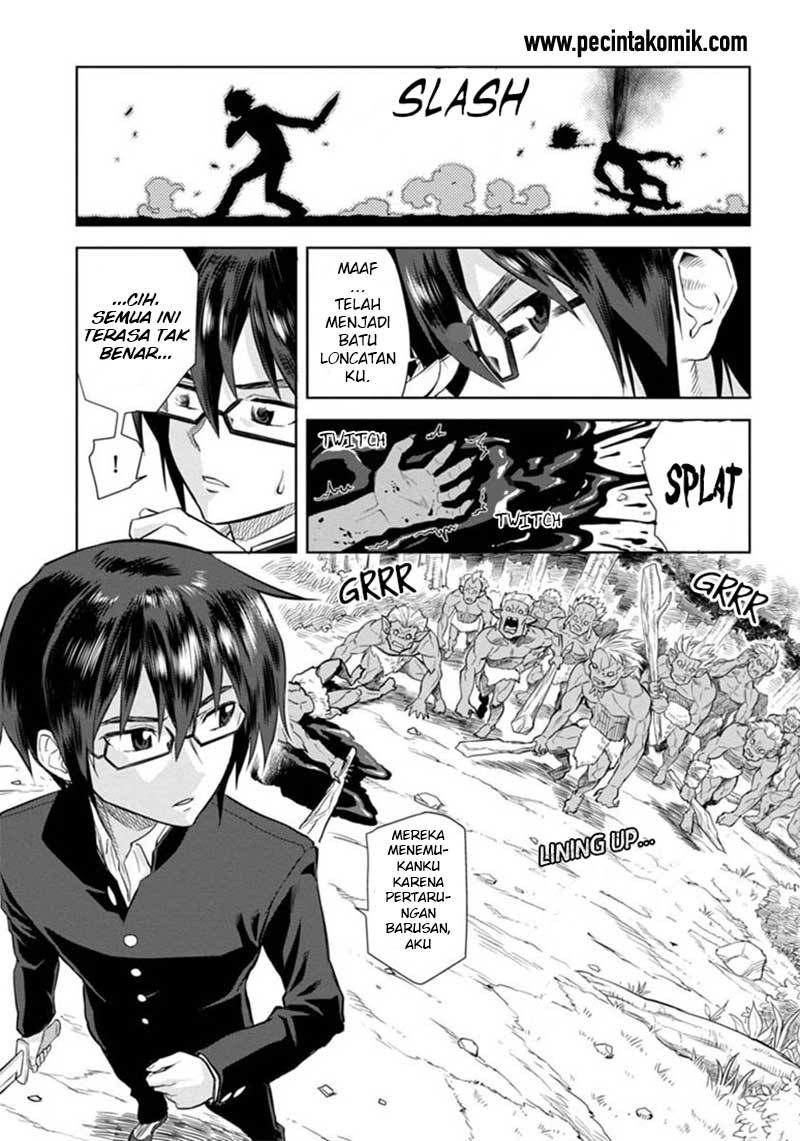 Konjiki no Moji Tsukai Chapter 03 Gambar 12