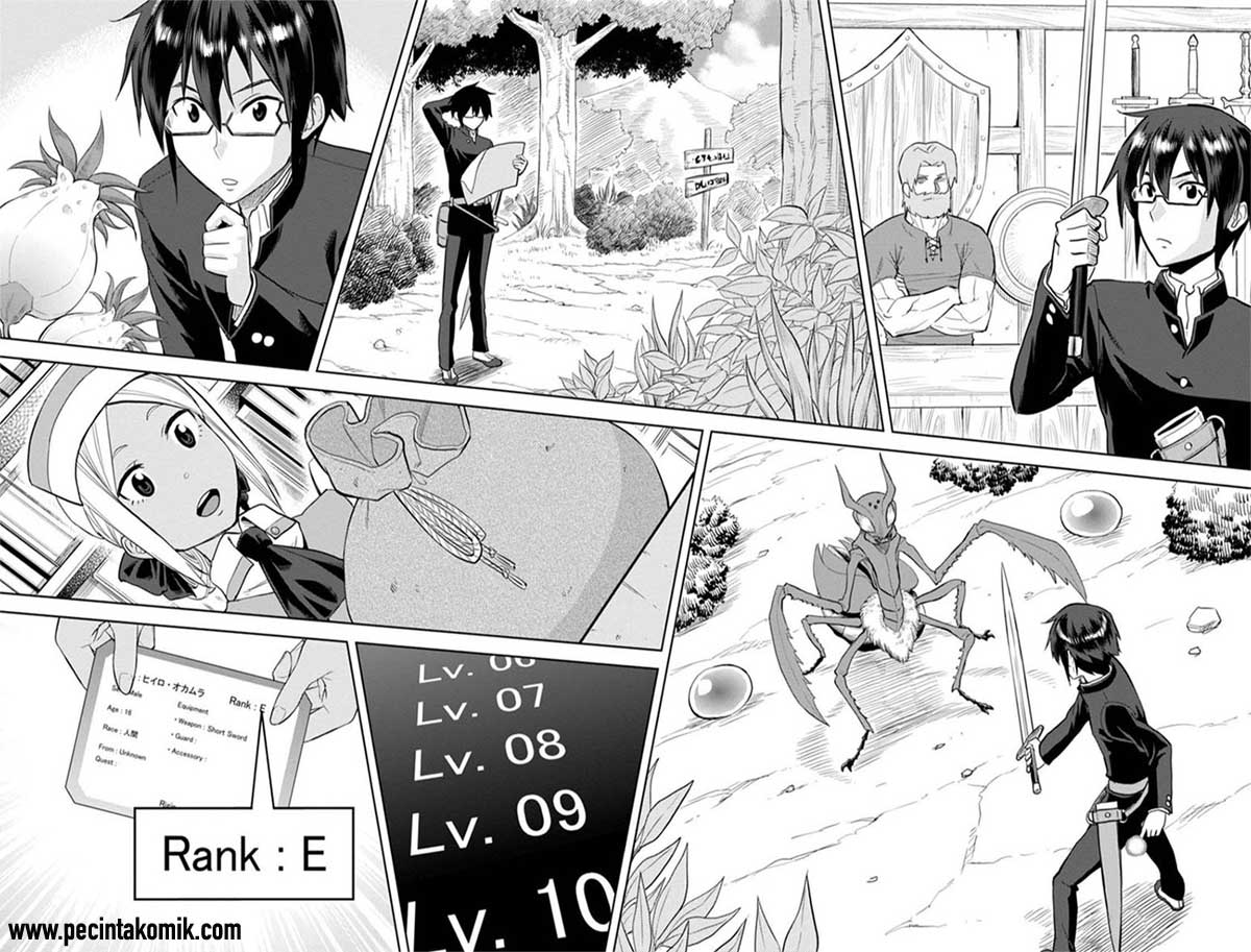 Konjiki no Moji Tsukai Chapter 03 Gambar 20