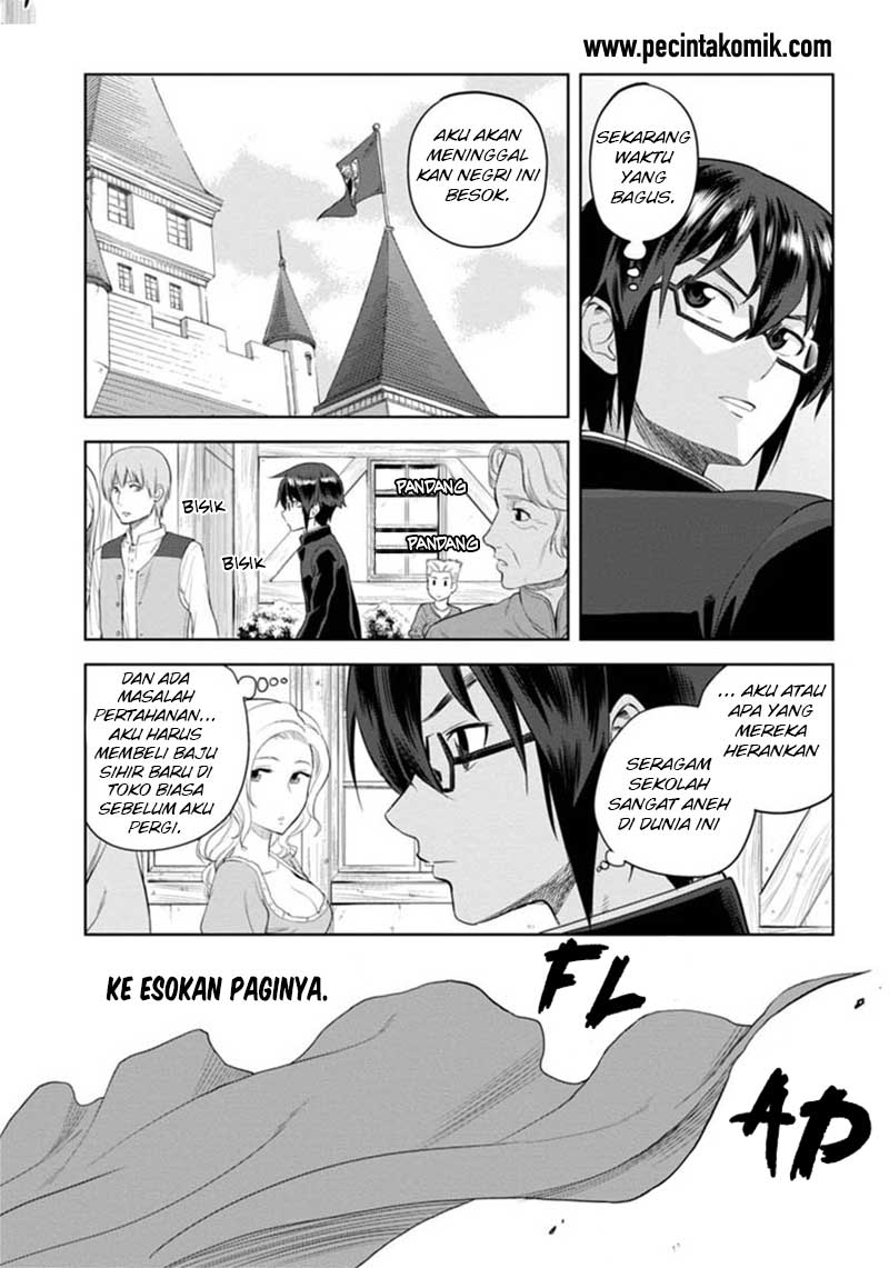 Konjiki no Moji Tsukai Chapter 03 Gambar 22