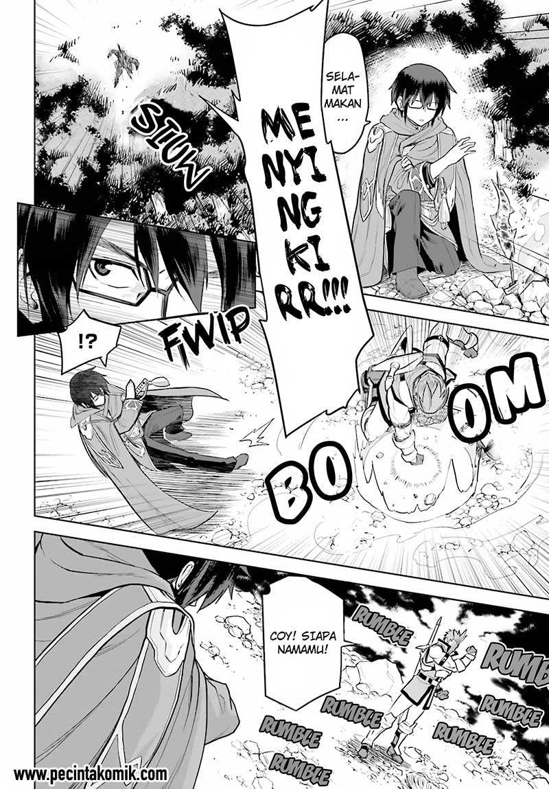 Konjiki no Moji Tsukai Chapter 05 Gambar 9