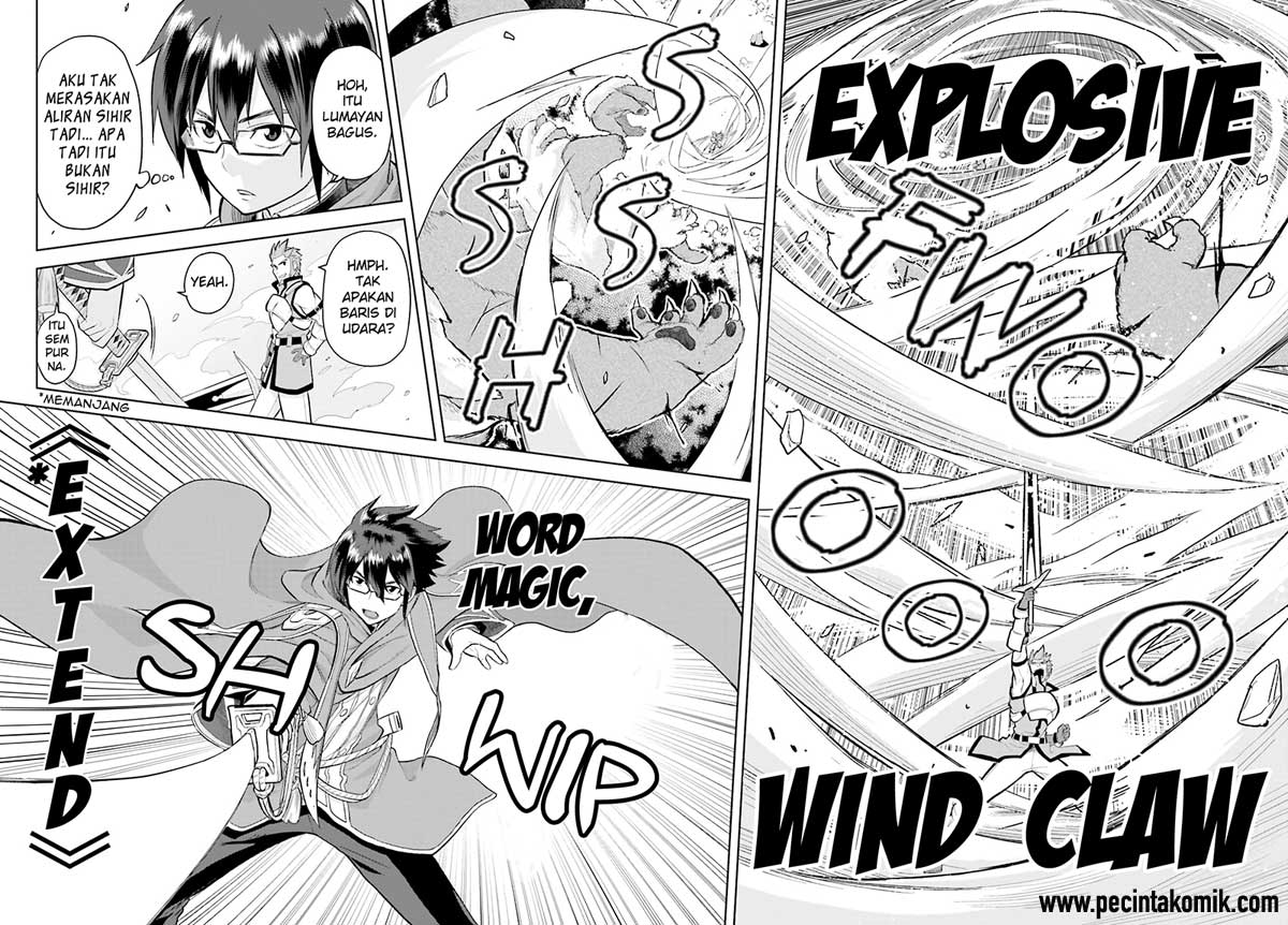 Konjiki no Moji Tsukai Chapter 05 Gambar 27