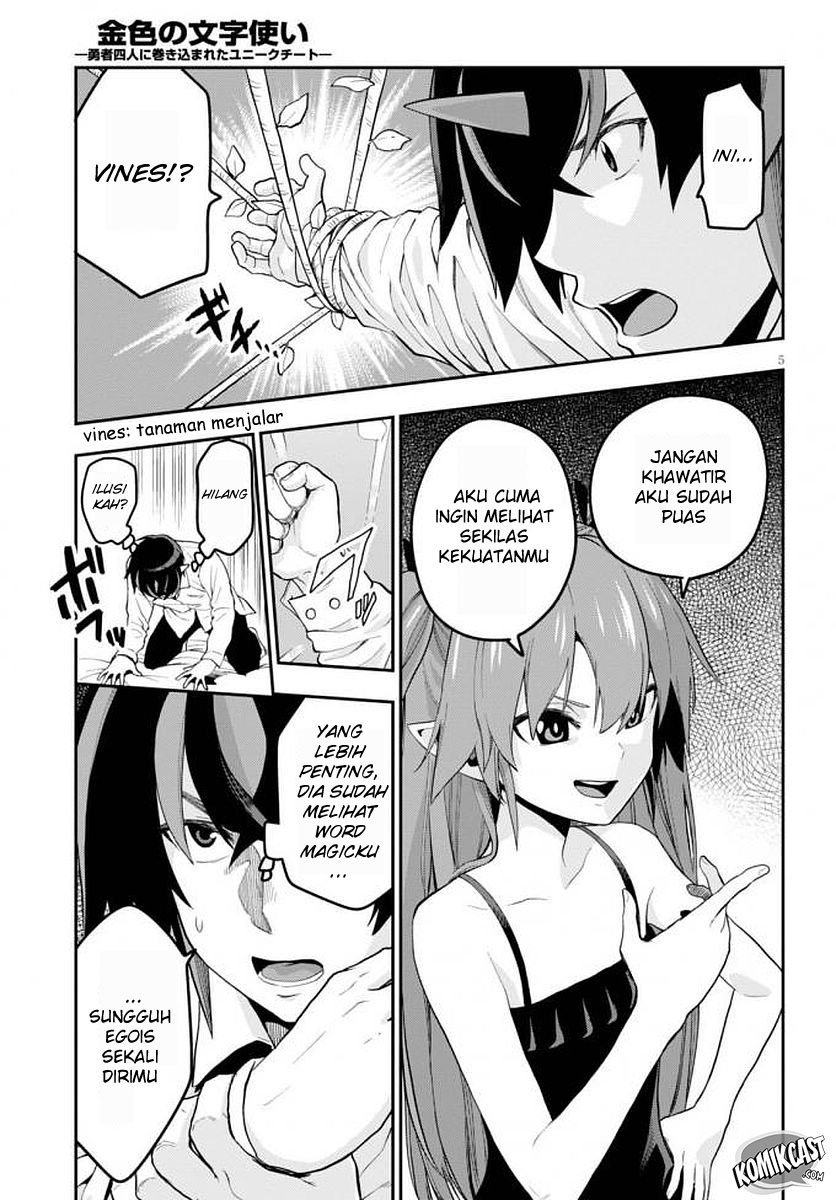 Konjiki no Moji Tsukai Chapter 39 Gambar 7