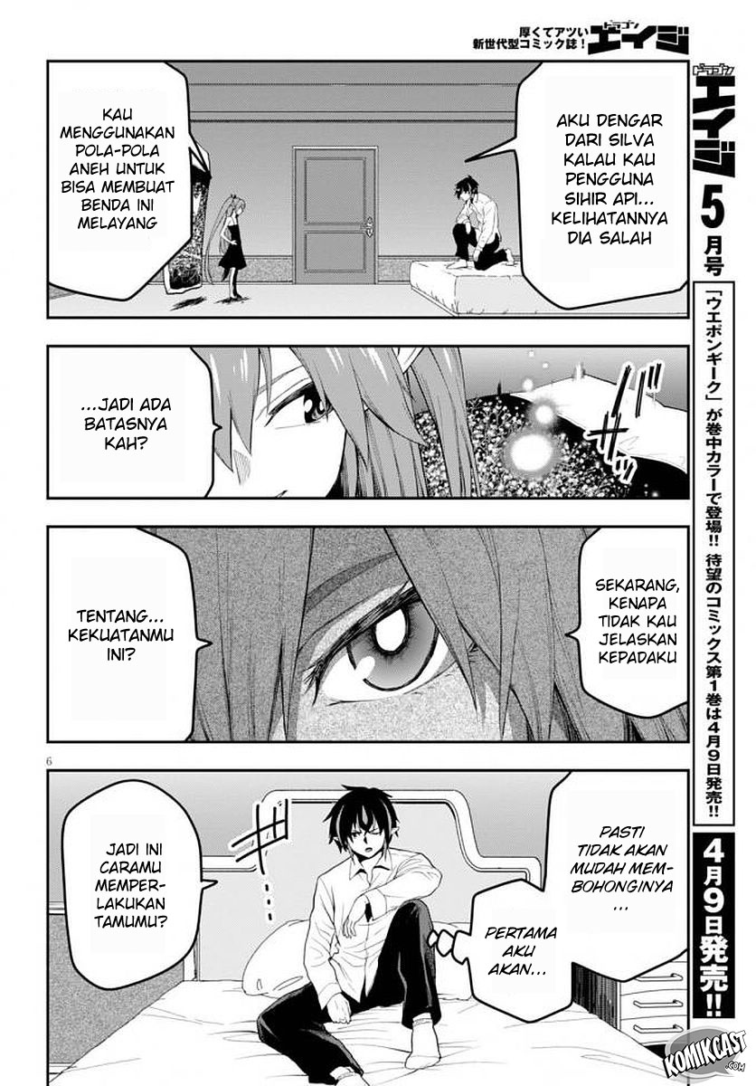 Konjiki no Moji Tsukai Chapter 39 Gambar 8